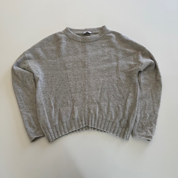 Rails-Joanna-Wool-Cashmere-Sweater-Marbled Heather Grey- Size S - Picture 2 of 12